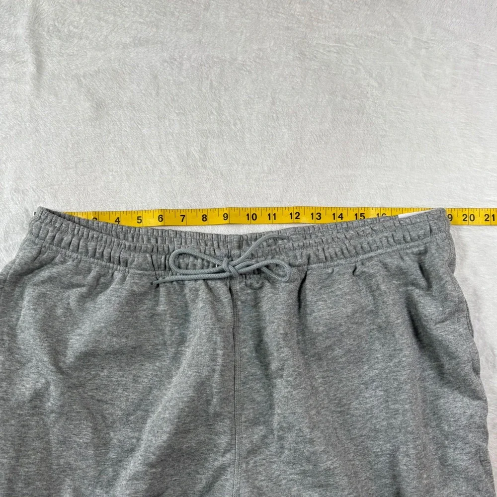 Nike Mens Sportswear Jersey Shorts Heather Gray XL Drawstring French Terry XL